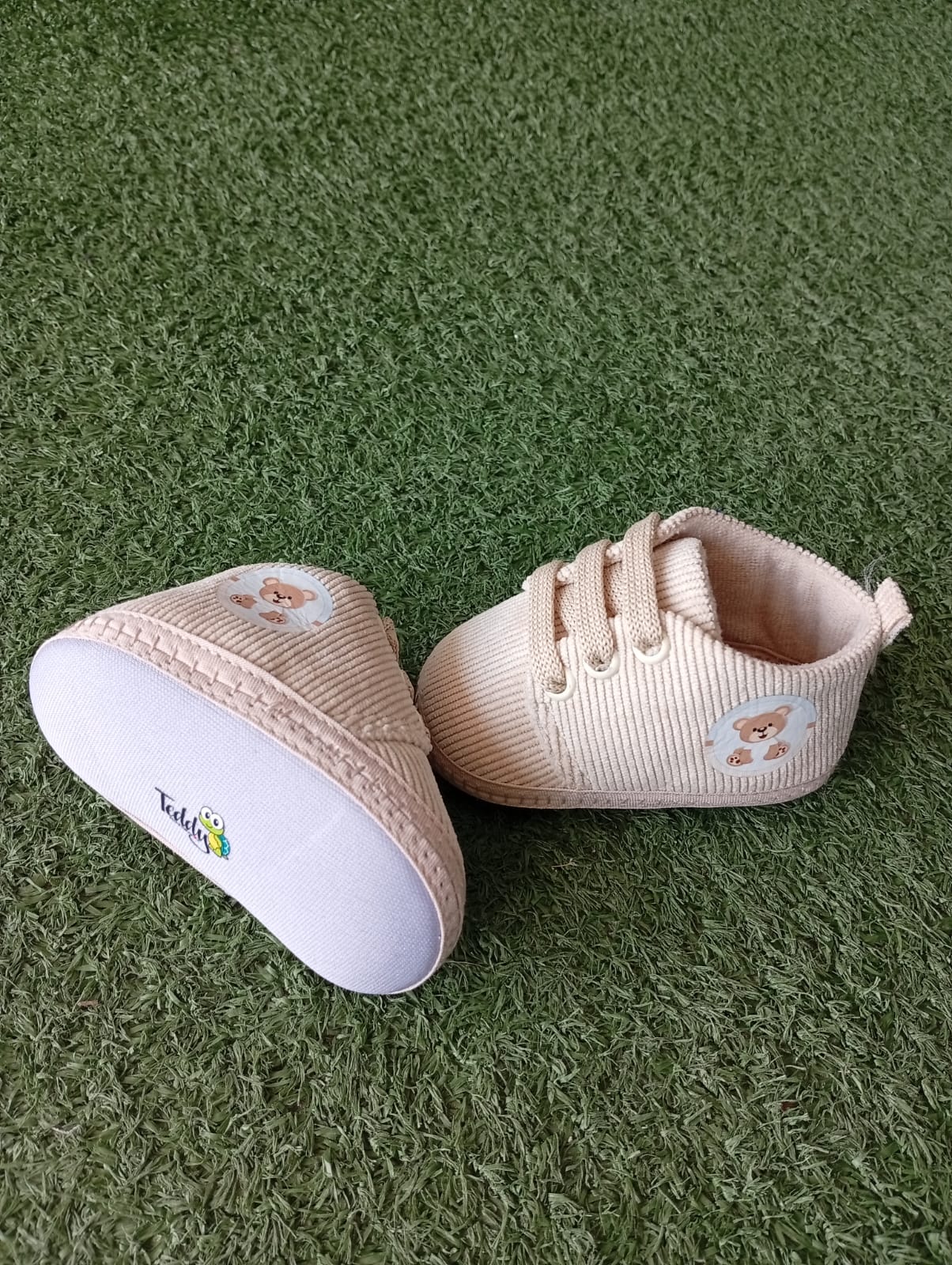 Zapatitos Bebé Osito Beige